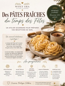 Atelier cuisine - Temps des f&ecirc;tes - EN PR&Eacute;SENTIEL